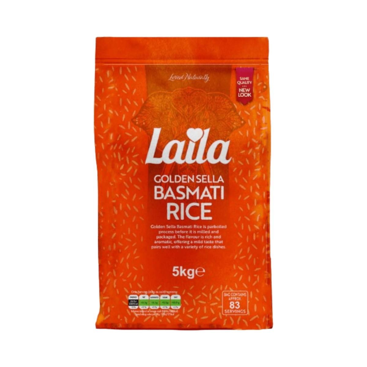Laila Sella Basmati Rice – 5kg